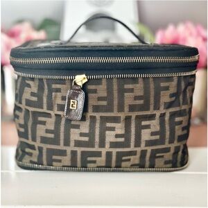 Fendi Vintage Pop Up Vanity Cosmetic Case